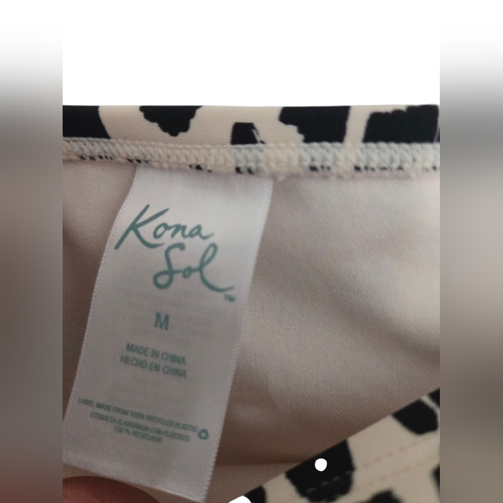 Kona Sol Leopard Print Bikin Size Medium - Picture 7 of 7